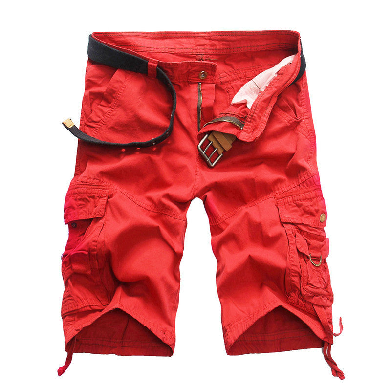 Men's Large Multi-pocket Loose Camouflage Pants