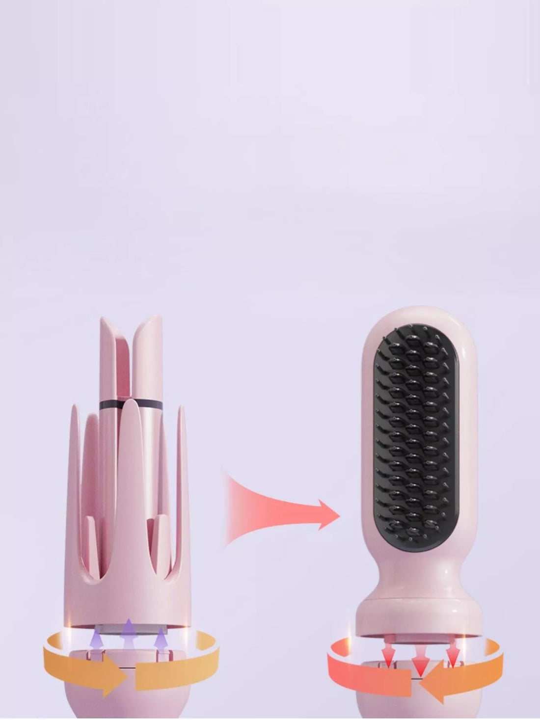 Auto-Rotate Ceramic Curling Iron: Salon-Quality Curls at Home - cas7m