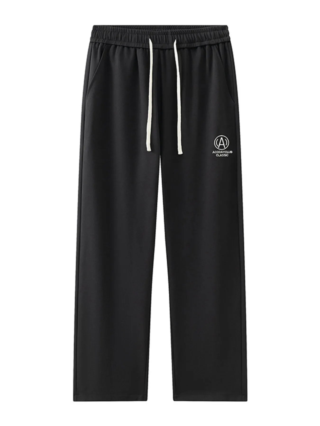 Men's Plus Size Drawstring Sweatpants with Pockets - cas7m