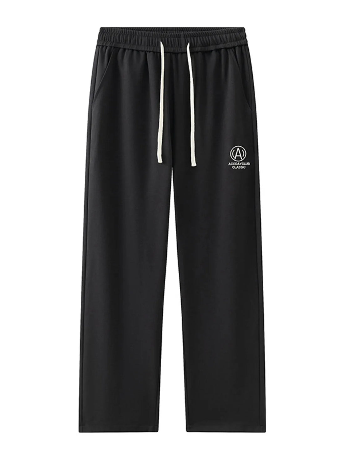 Men's Plus Size Drawstring Sweatpants with Pockets - cas7m
