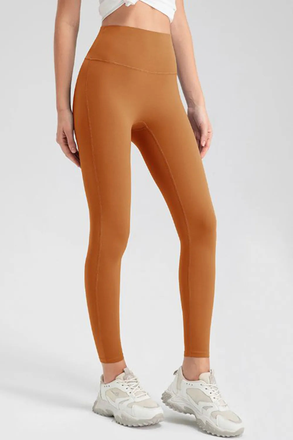 Ultra-Stretch Nylon Leggings for Everyday Comfort - cas7m