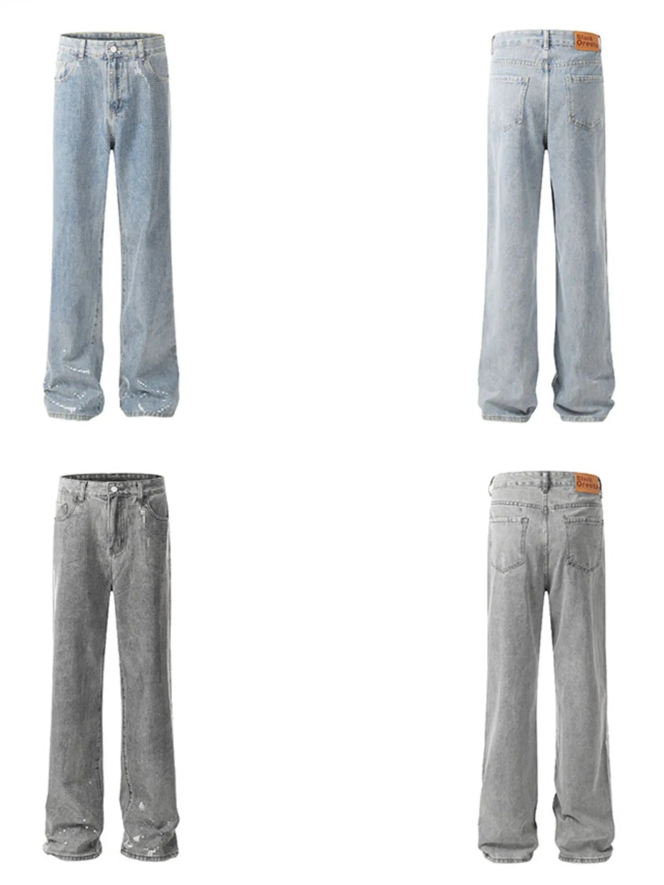 Men's Straight-Leg Jeans - cas7m