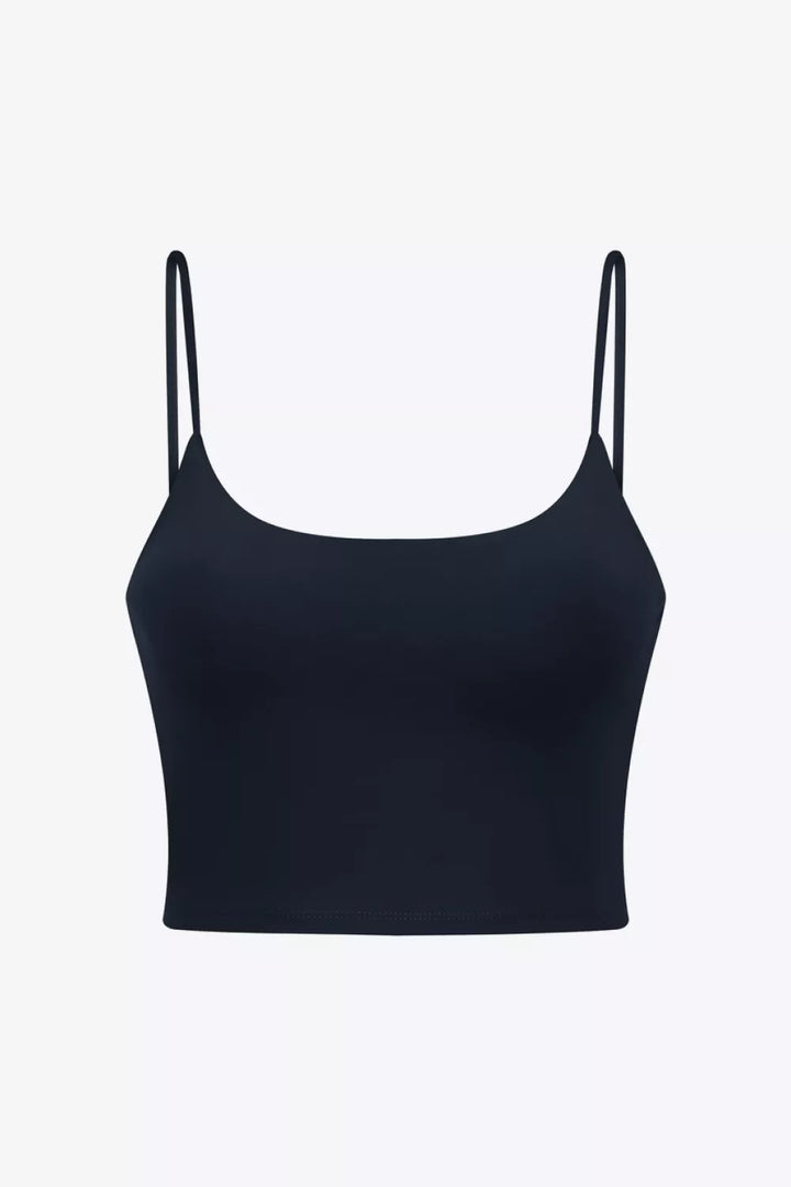 Millennia Feel Like Skin Scoop Neck Sports Cami - cas7m