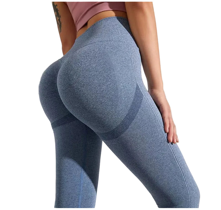 Fitness Yoga Pants Butt Lifting Seamless Leggings Women Gym - cas7m