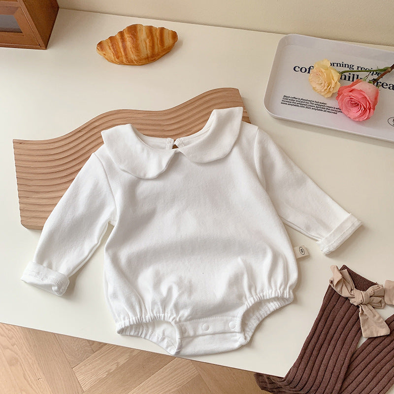 Baby Fashion Polka Dot Puffer Bodysuit - cas7m