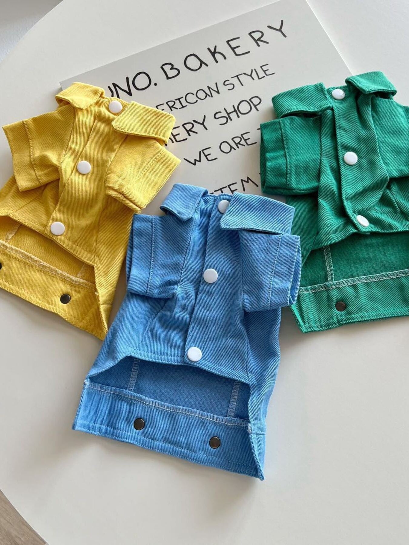 Denim Pet Jacket - cas7m