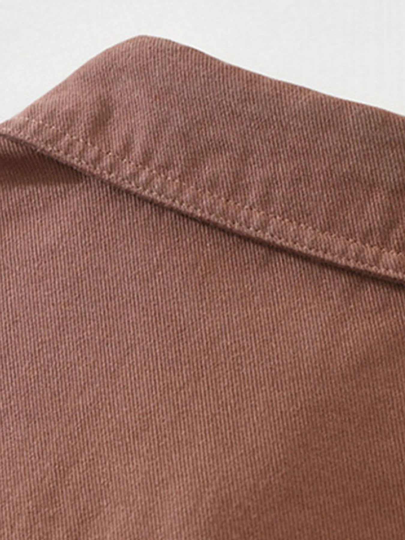 Men's Plus Size Button Detail Long Sleeve Shirt - cas7m