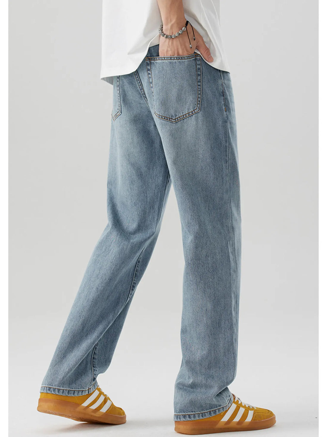 Men's Wash Relaxed Fit Jeans - cas7m