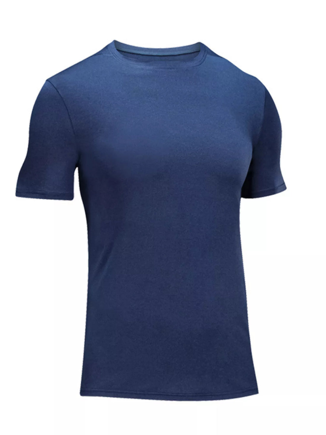Men's Plus Size Round Neck Short Sleeve T-Shirt - cas7m