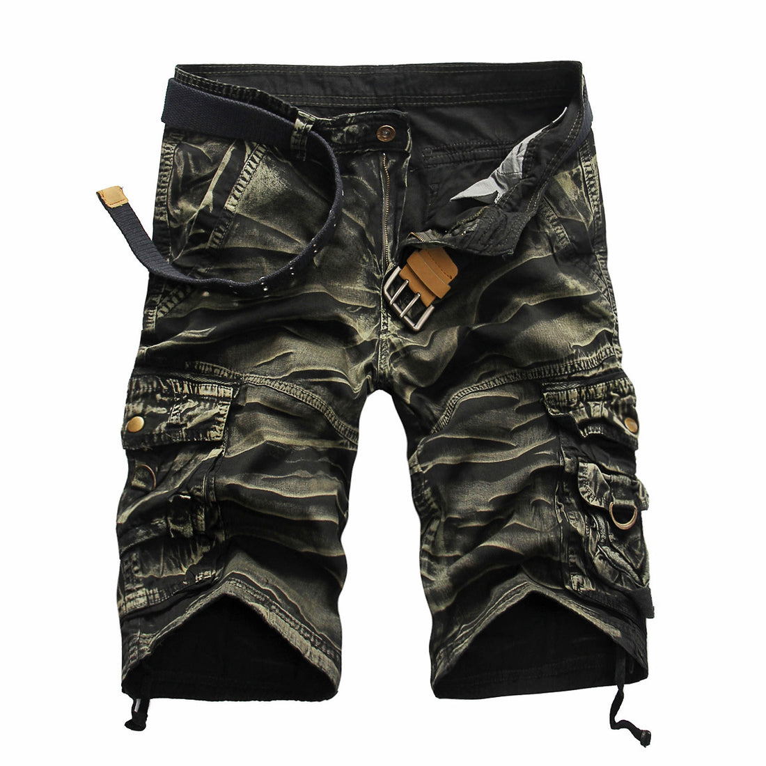 Men's Large Multi-pocket Loose Camouflage Pants