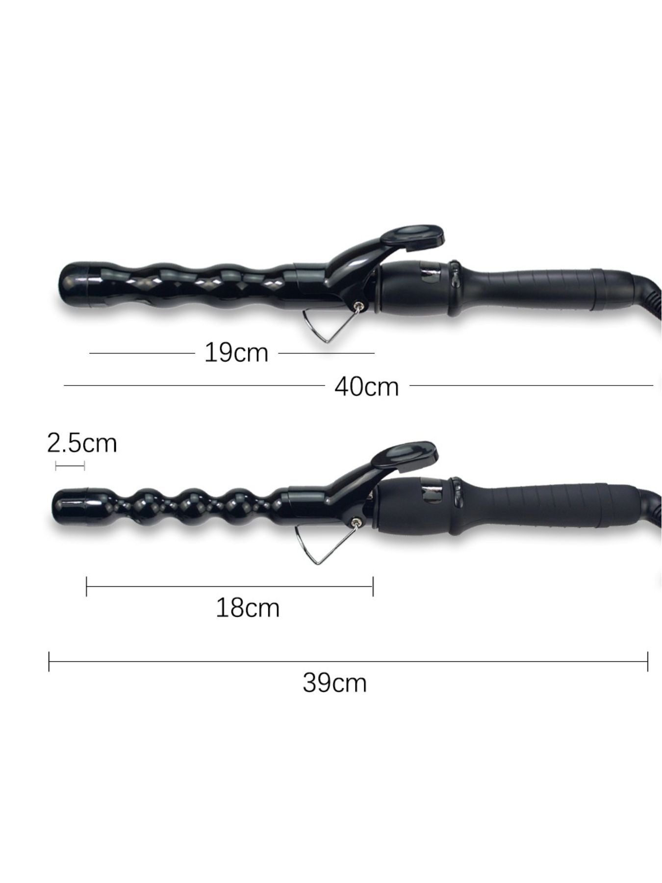 SmartCare Precision Curling Iron: Salon-Quality, Hair-Safe Styling - cas7m