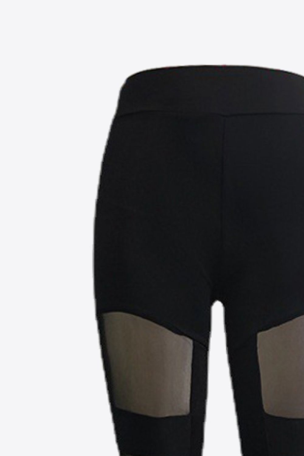 Spliced Mesh Leggings - cas7m