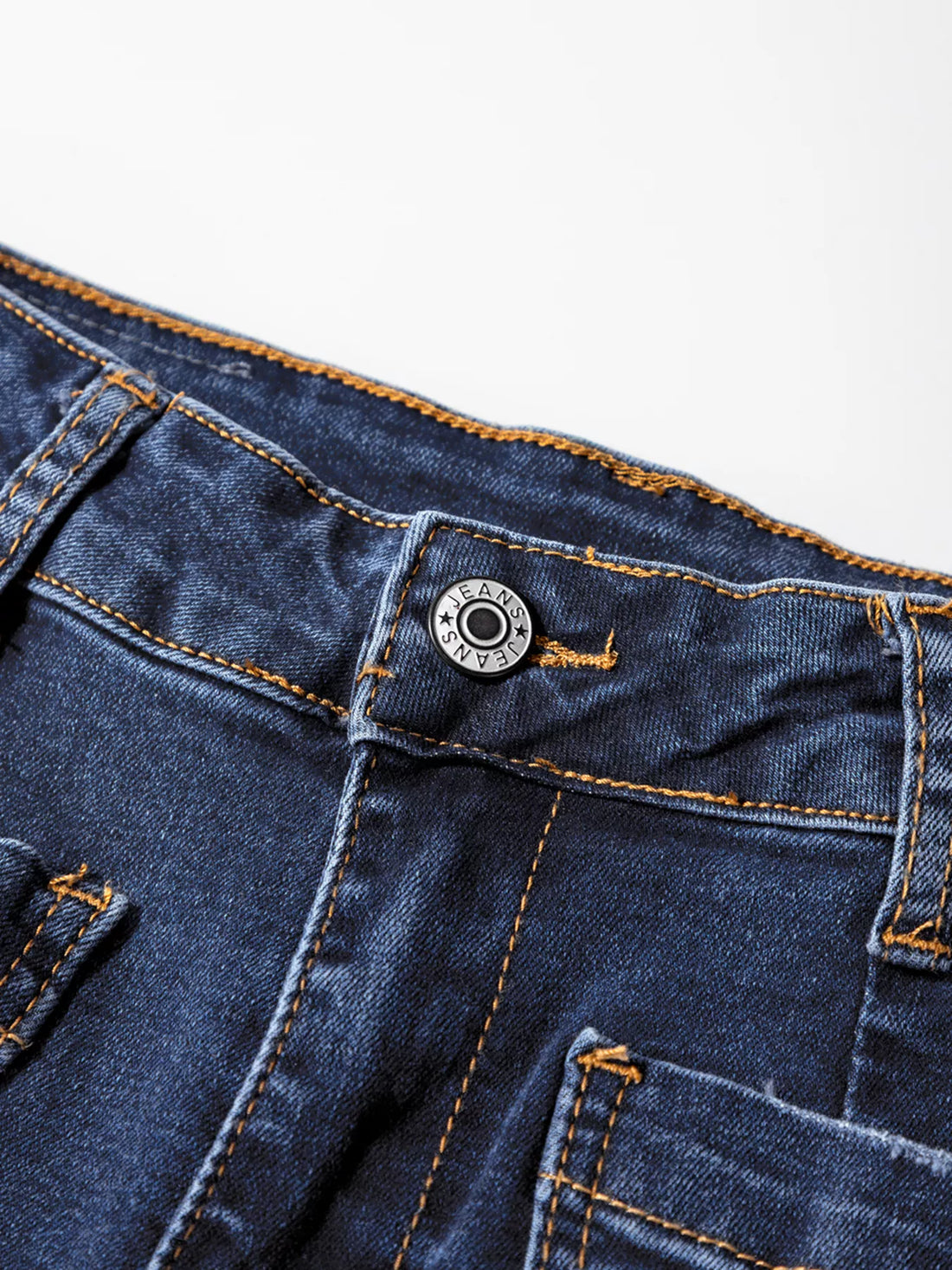 Patch Pocket Shift Jeans - cas7m