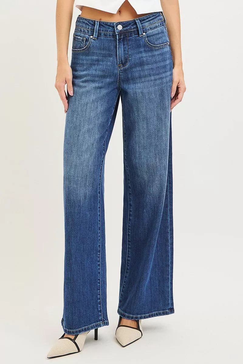 RISEN Slouchy Baggy Jeans with Pockets - cas7m