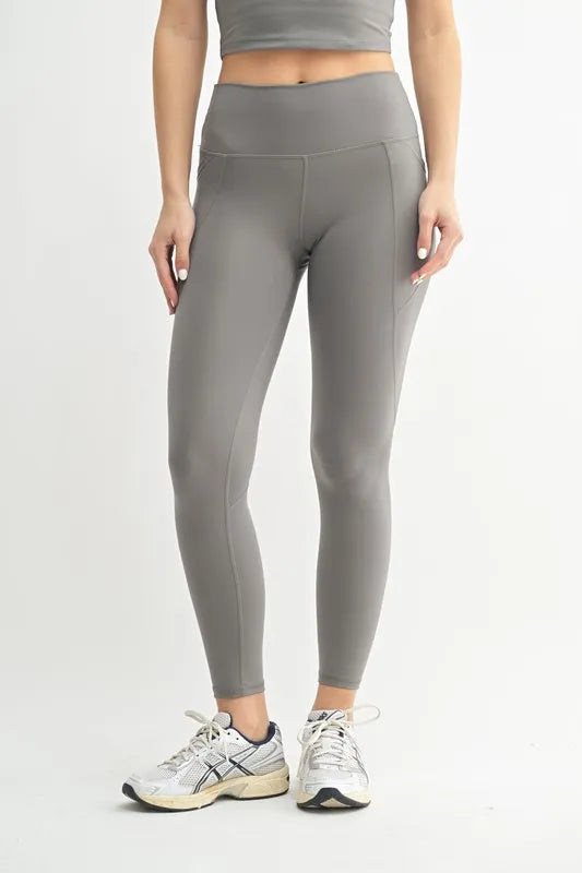 MONO B Venice Cloud Light Sculpt High-Waisted Leggings - cas7m