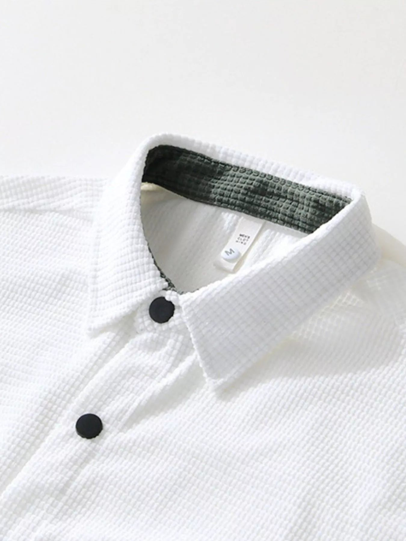 Men's Button Up Long Sleeve Shirt - cas7m