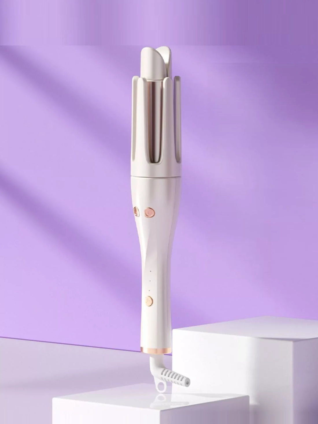 Automatic Rotating 2-in-1 Curling & Straightening Iron - cas7m