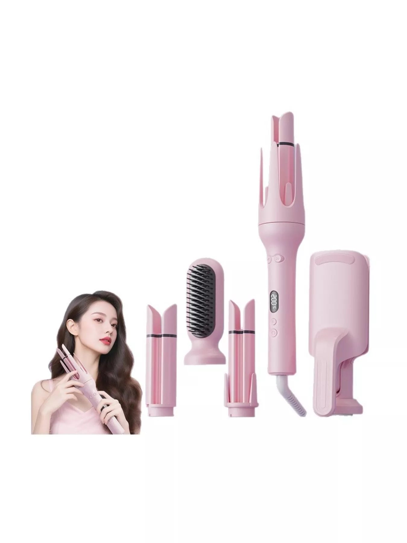 Auto-Curl Ceramic Styler: Salon-Quality Curls Effortlessly - cas7m