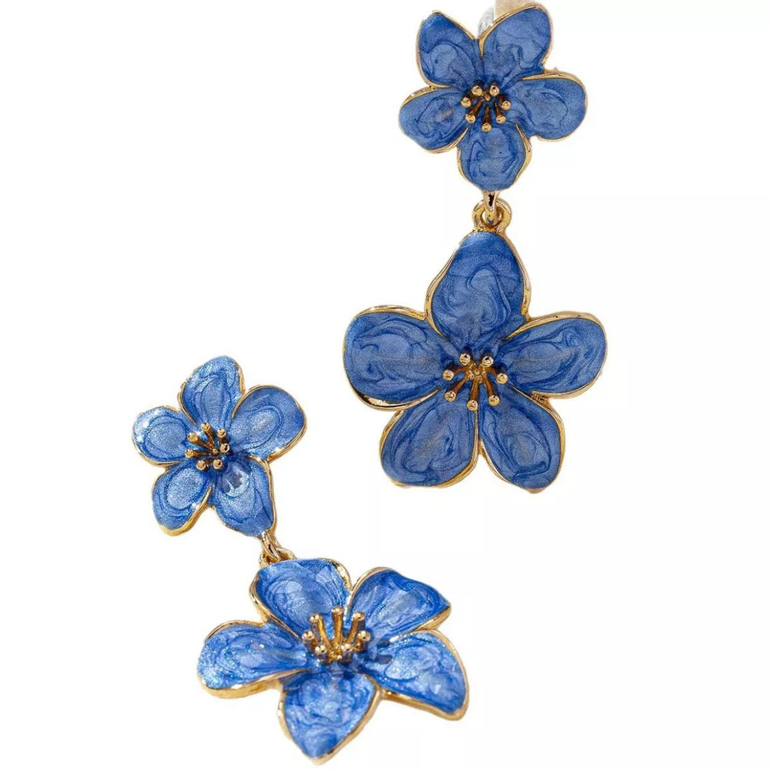 Flower Dangle Earrings - cas7m
