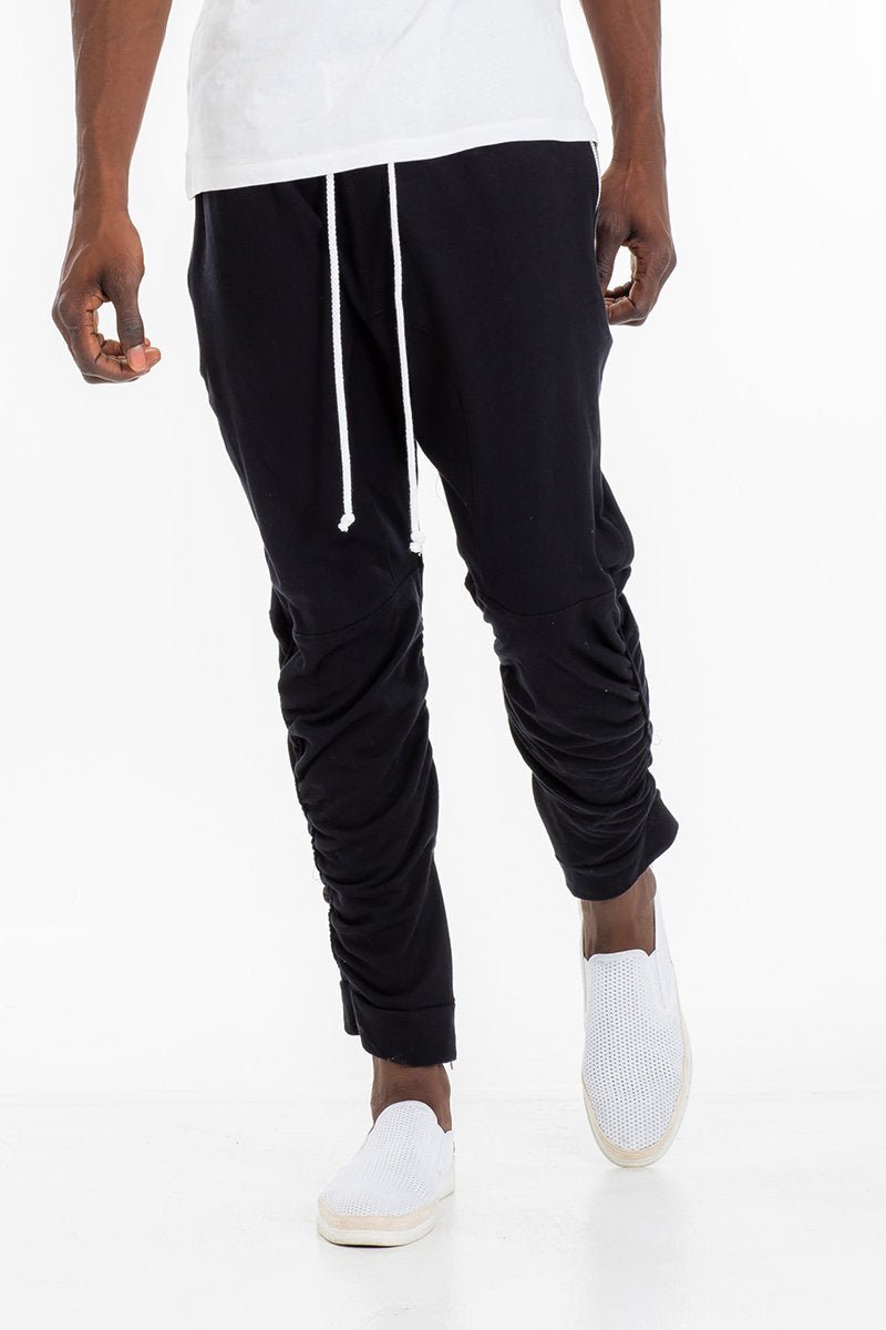 GATHERED BOMBER PANTS - GATHERED BOMBER PANTSGATHERED BOMBER PANTSP101-BLK-XLXL-36"cas7mproduct_vendorcas7m