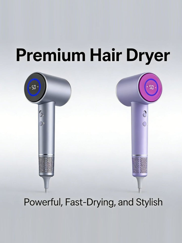 High-Speed Salon Pro: Fast-Drying Lightweight Hair Dryer - cas7m