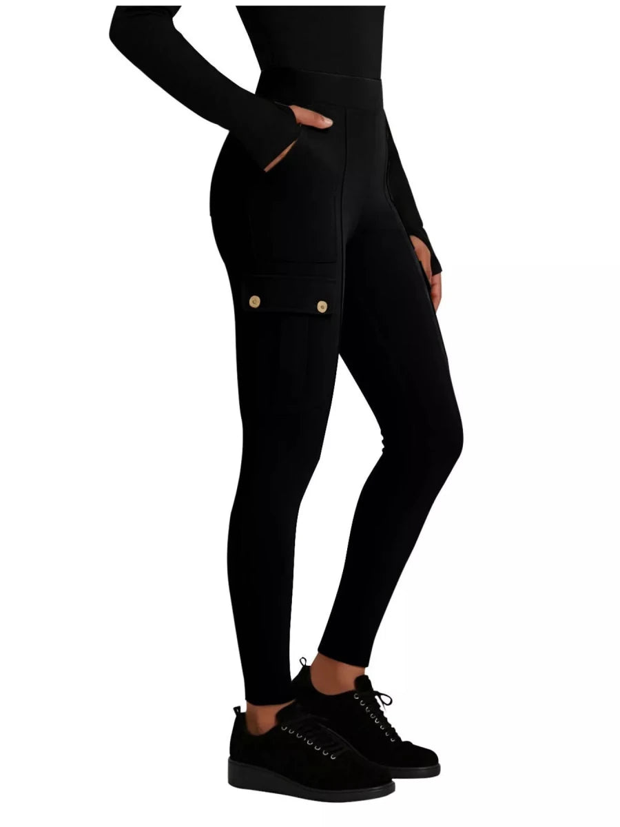 High Waist Active Pants - cas7m