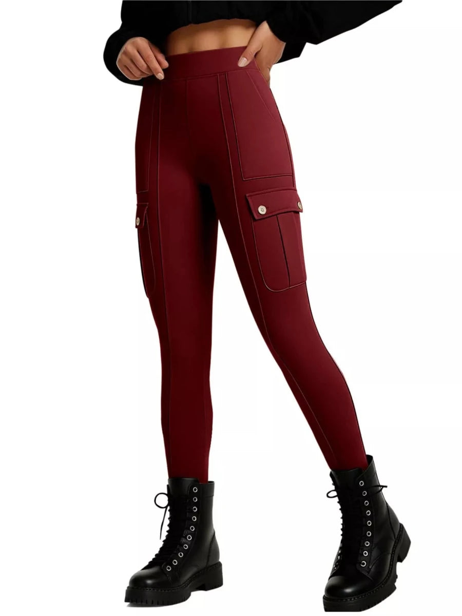 High Waist Active Pants - cas7m