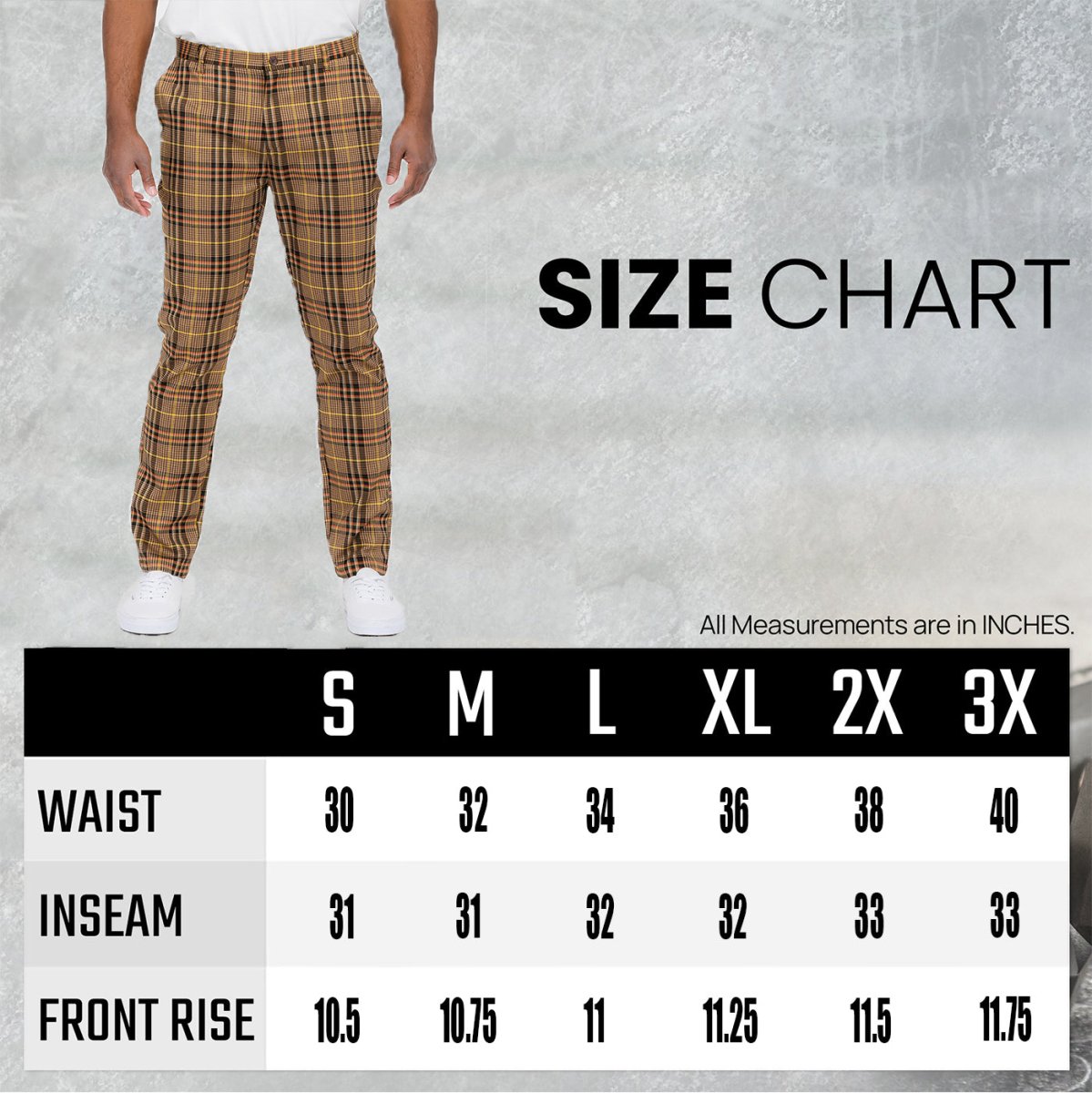 Plaid Slim Fit Trouser Pants SR010 - Plaid Slim Fit Trouser Pants SR010Plaid Slim Fit Trouser Pants SR010SR010-3030cas7mproduct_vendorcas7m