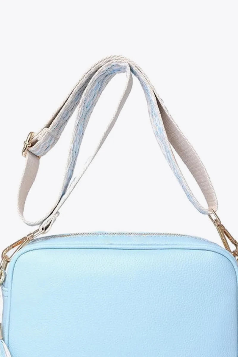 PU Leather Tassel Crossbody Bag - PU Leather Tassel Crossbody BagOne SizePU Leather Tassel Crossbody Bag - cas7m100100509758838100100509758838Sky Bluecas7mproduct_vendorcas7m