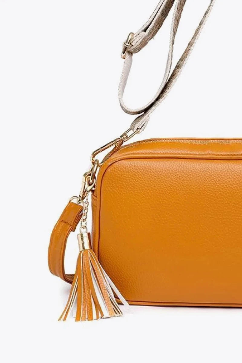 PU Leather Tassel Crossbody Bag - PU Leather Tassel Crossbody BagOne SizePU Leather Tassel Crossbody Bag - cas7m100100509757037100100509757037Orangecas7mproduct_vendorcas7m