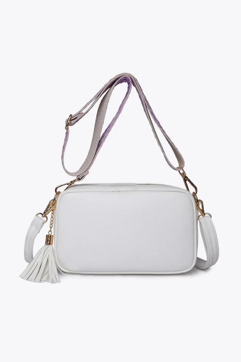 PU Leather Tassel Crossbody Bag - PU Leather Tassel Crossbody BagOne SizePU Leather Tassel Crossbody Bag - cas7m100100509754299100100509754299Whitecas7mproduct_vendorcas7m