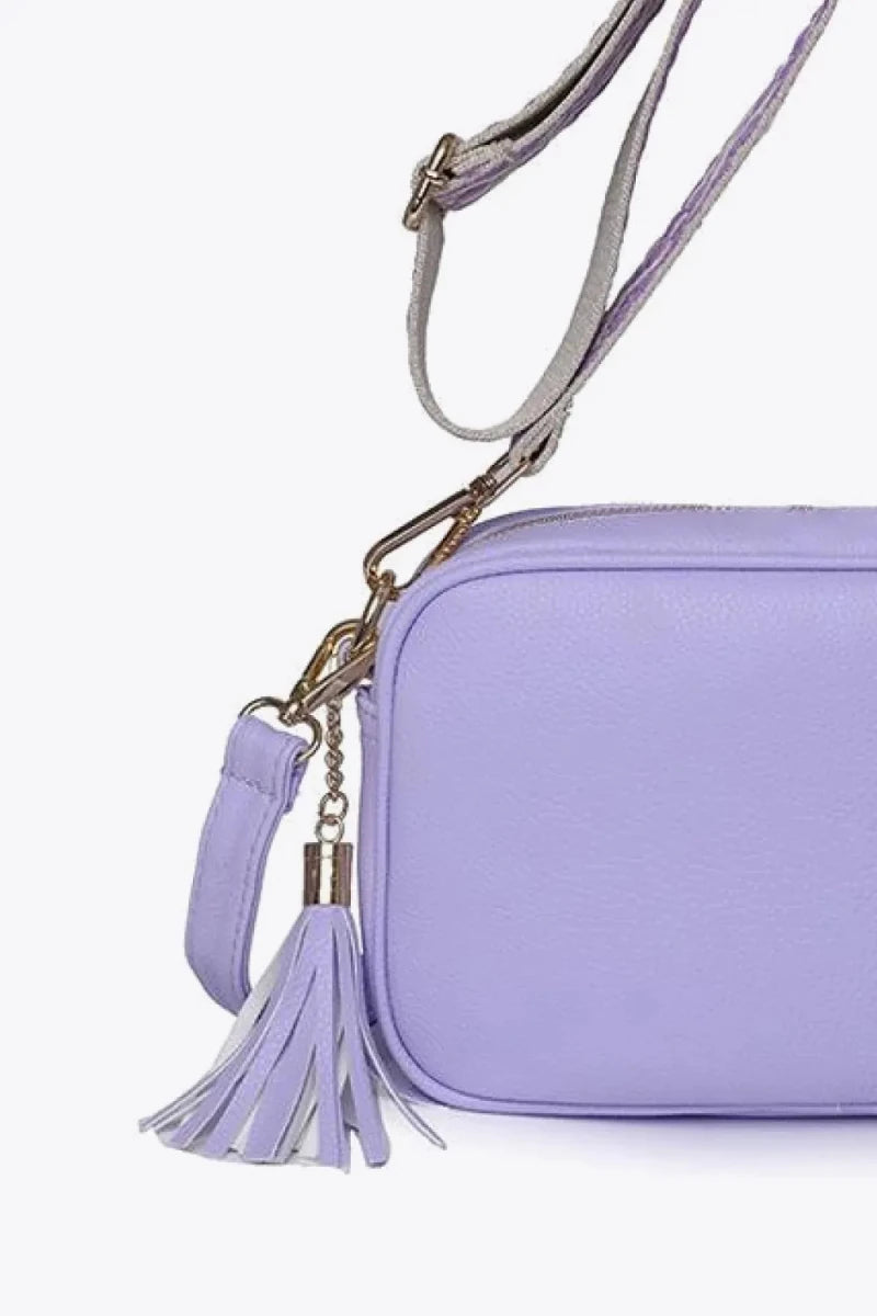 PU Leather Tassel Crossbody Bag - PU Leather Tassel Crossbody BagOne SizePU Leather Tassel Crossbody Bag - cas7m100100509758030100100509758030Lavendarcas7mproduct_vendorcas7m
