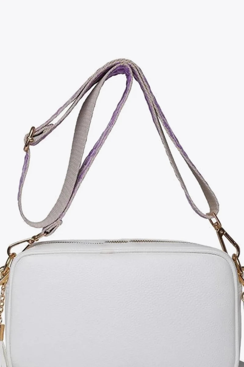 PU Leather Tassel Crossbody Bag - PU Leather Tassel Crossbody BagOne SizePU Leather Tassel Crossbody Bag - cas7m100100509754299100100509754299Whitecas7mproduct_vendorcas7m