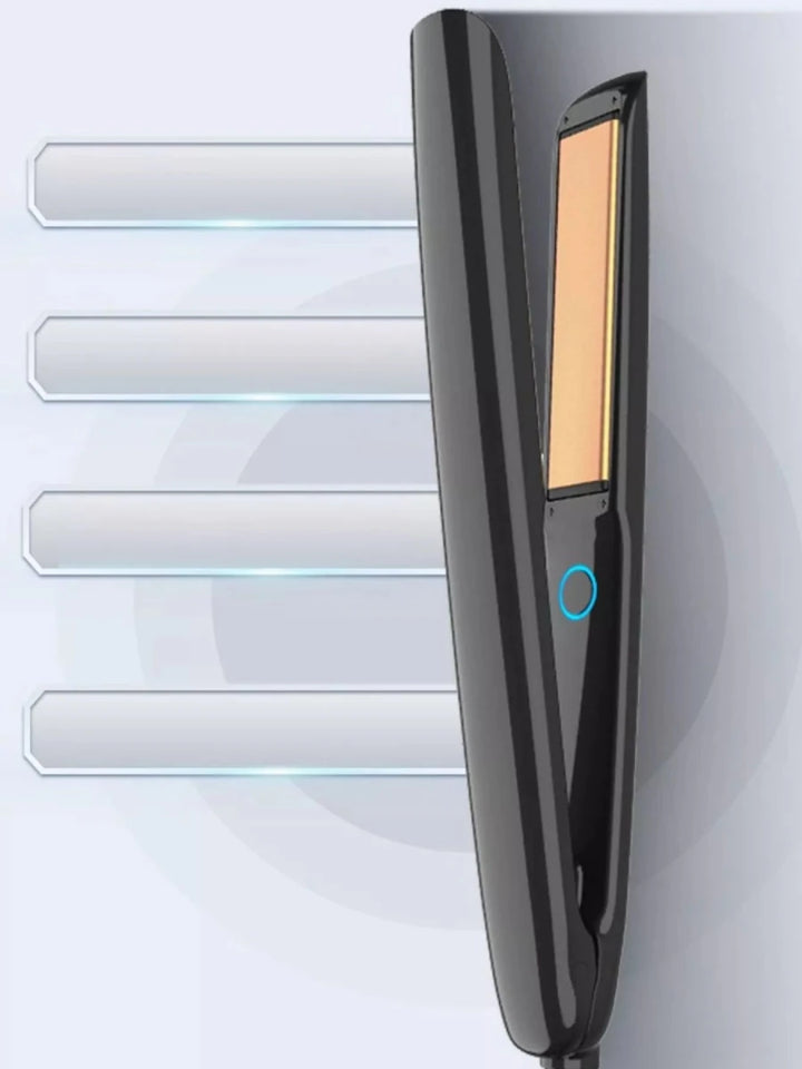 RapidHeat Pro Salon-Quality Hair Straightener – Safe & Chic Styling - cas7m