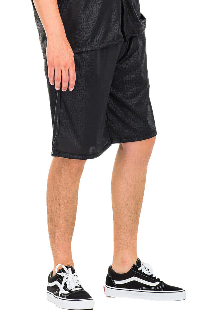 EMBOSSED LIGHTWEIGHT SNAKE SHORTS SP0415 - cas7m