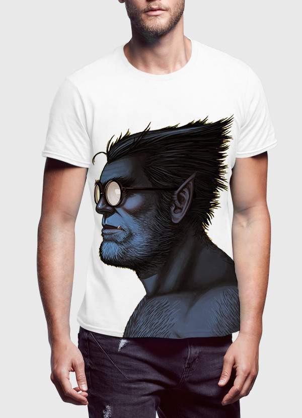 Beast Portrait T-Shirt - cas7m