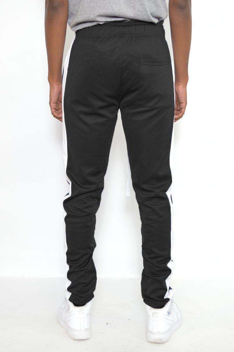 SLIM FIT TRACK PANTS - SLIM FIT TRACK PANTSSLIM FIT TRACK PANTSTP123-BLKWHT-XXL2XL-38"cas7mproduct_vendorcas7m
