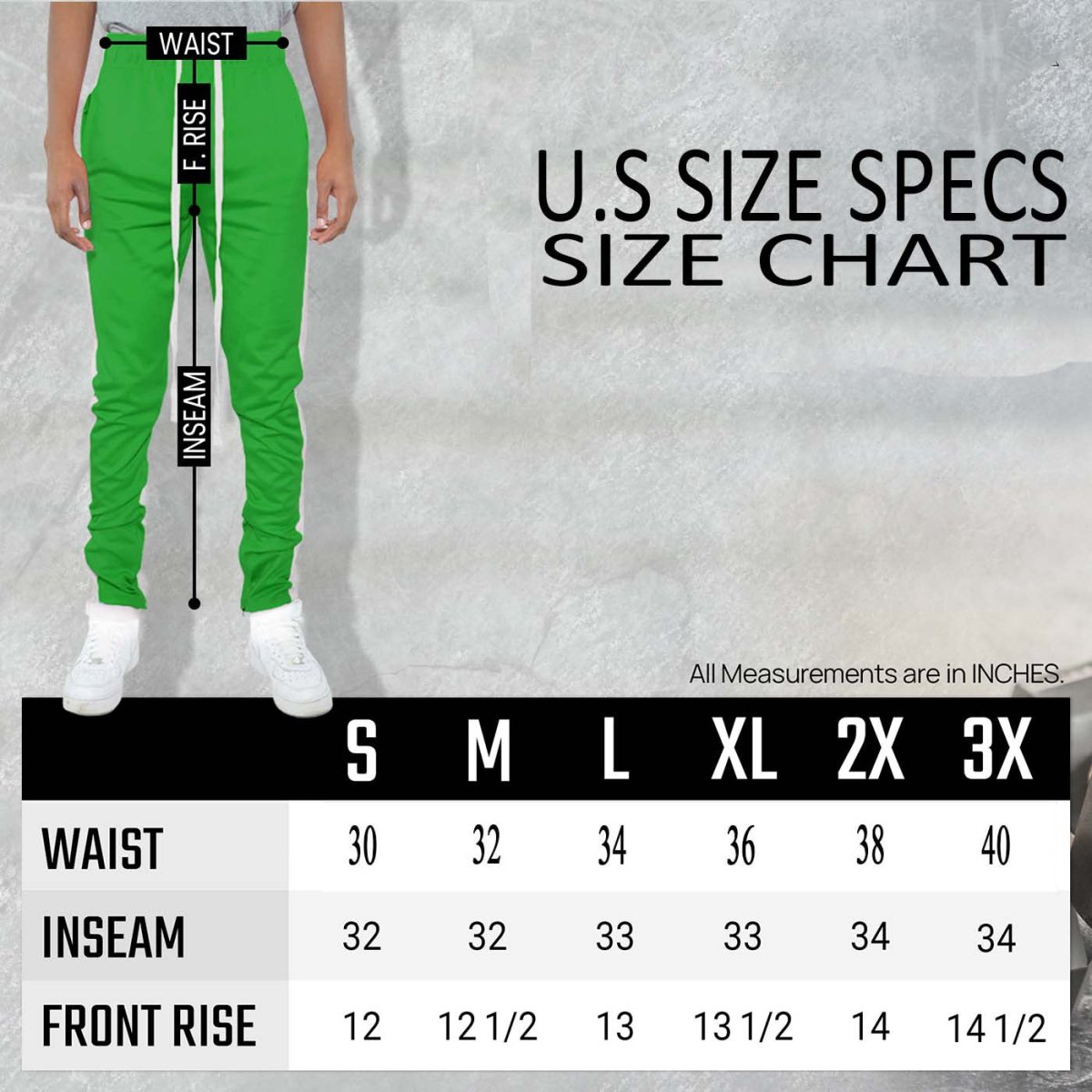 SLIM FIT TRACK PANTS TP123 - SLIM FIT TRACK PANTS TP123SLIM FIT TRACK PANTS TP123TP123-OGWHT-3XL3XL- 40cas7mproduct_vendorcas7m