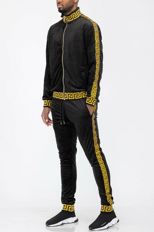 Status Velour Track Set SET578-778 - Status Velour Track Set SET578-778Black GoldStatus Velour Track Set SET578-778SET-578-778-BLKGOLD-2X2XLcas7mproduct_vendorcas7m