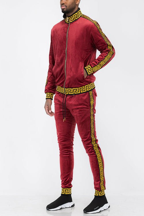 Status Velour Track Set SET578-778 - Status Velour Track Set SET578-778Burgundy GoldStatus Velour Track Set SET578-778SET-578-778-BURGGOLD-XLXLcas7mproduct_vendorcas7m