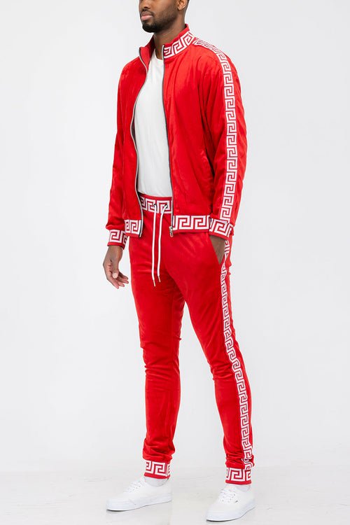 Status Velour Track Set SET578-778 - Status Velour Track Set SET578-778Red WhiteStatus Velour Track Set SET578-778SET-578-778-REDWHITE-SScas7mproduct_vendorcas7m