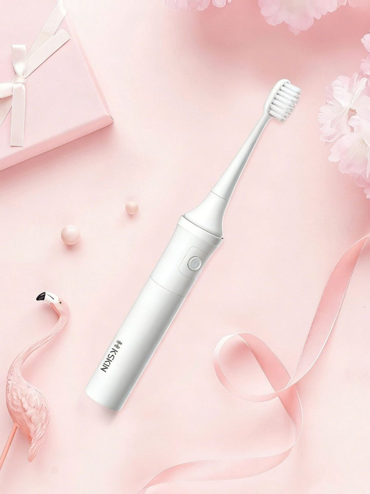 TravelPro Waterproof Electric Toothbrush - Effortless Oral Care - cas7m