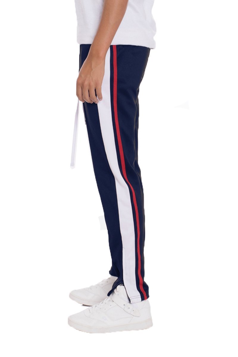 TRICOT STRIPED TRACK PANTS- NAVY - TRICOT STRIPED TRACK PANTS- NAVYTRICOT STRIPED TRACK PANTS- NAVYTP0591-NV-LLcas7mproduct_vendorcas7m